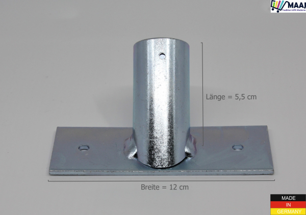 Metal holder for broomsticks 28mm